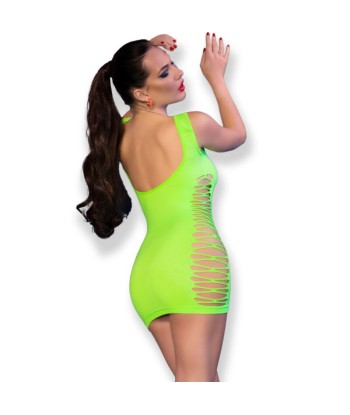 CHILIROSE - CR 4618 VESTIDO VERDE S-M