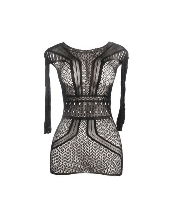 SUBBLIME - 951931 VESTIDO DE REJILLA CORTO CON ESPALDA DESCUBIERTA TALLA ÚNICA
