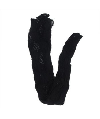 SUBBLIME - 952129 BODYSTOCKING DE REJILLA CON DISEÑO DE VESTIDO Y DETALLES FLORALES NEGRO TALLA ÚNICA