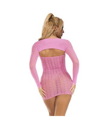 SUBBLIME - 952471 VESTIDO DE REJILLA ROSA TALLA ÚNICA