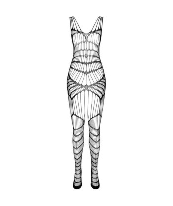 PASSION - BS 102 BODYSTOCKING NEGRO TALLA ÚNICA