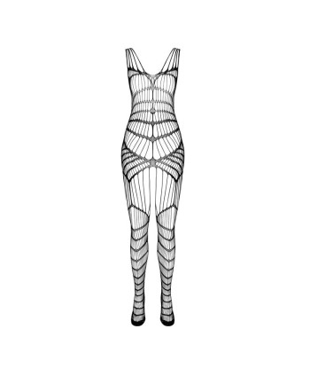 PASSION - BS 102 BODYSTOCKING BLANCO TALLA ÚNICA