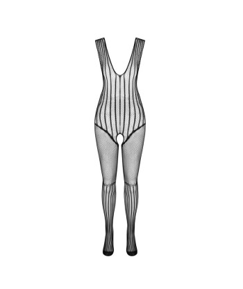 PASSION - BS 103 BODYSTOCKING ROJO TALLA ÚNICA