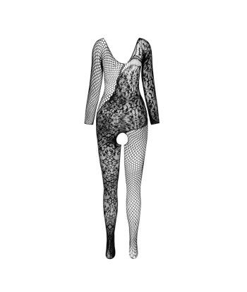 PASSION - BS 107 BODYSTOCKING ROJO TALLA ÚNICA
