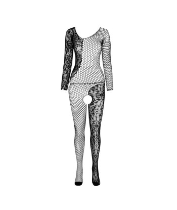 PASSION - BS 107 BODYSTOCKING ROJO TALLA ÚNICA