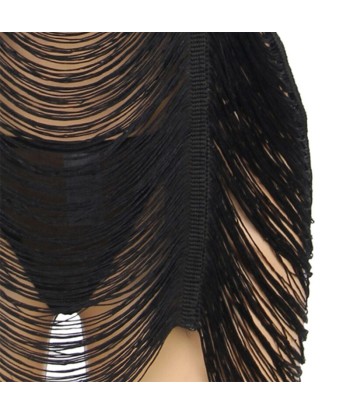 SUBBLIME - 954222 VESTIDO DE TIRAS TANGA NEGRO S-M