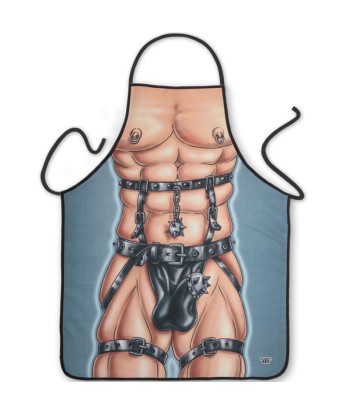 DIABLO PICANTE - DELANTAL SADO MASCULINO