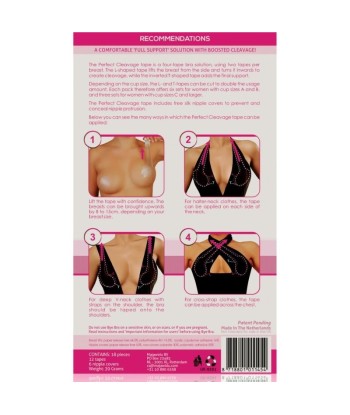 BYE-BRA - CINTA REALZADORA CUBREPEZONES GRATIS COPA A-F