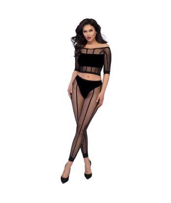 CHILIROSE - CR 4647 TOP and LEGGINS NEGRO S-M