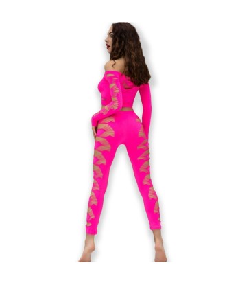 CHILIROSE - CR 4632 TOP and PANTALON FUCSIA S-L