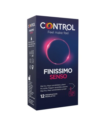 CONTROL - ADAPTA SENSO PRESERVATIVOS 12 UNIDADES