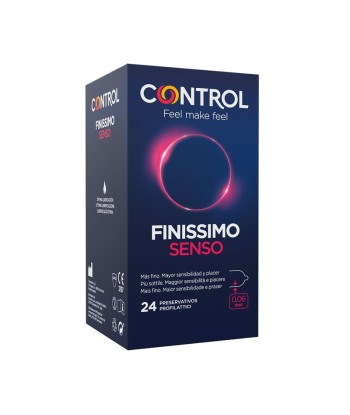CONTROL - SENSO PRESERVATIVOS 24 UNIDADES