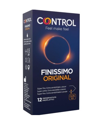 CONTROL - FINISSIMO PRESERVATIVOS 12 UNIDADES