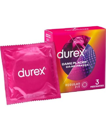 DUREX - DAME PLACER 3 UNIDADES