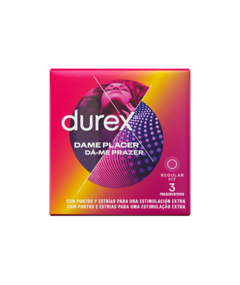 DUREX - DAME PLACER 3 UNIDADES