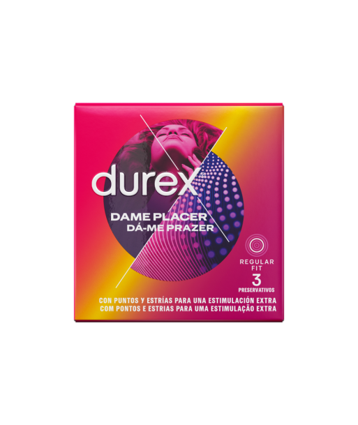 DUREX - DAME PLACER 3 UNIDADES