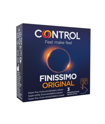CONTROL - FINISSIMO PRESERVATIVOS 3 UNIDADES