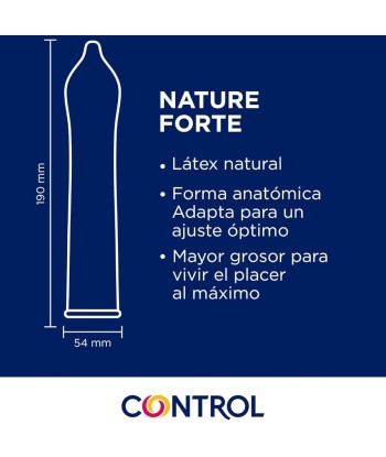 CONTROL - PRESERVATIVOS NATURE FORTE 144 UNIDADES