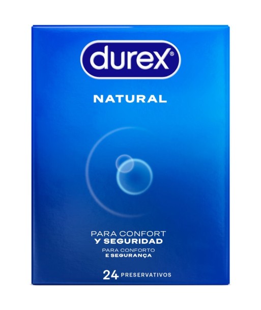 DUREX - PRESERVATIVOS NATURAL 24 UNIDADES DUREX - PRESERVATIVOS NATURAL 24 UNIDADES