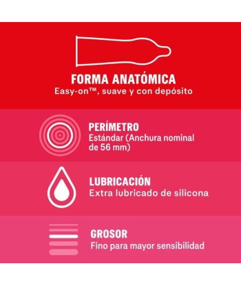 DUREX - PRESERVATIVOS SENSITIVO 12 UNIDADES