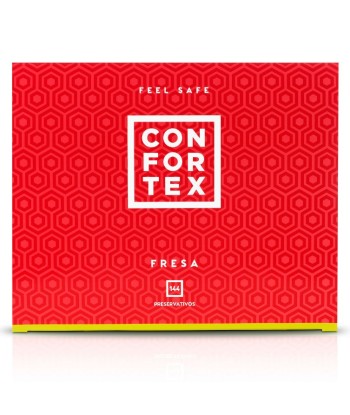 CONFORTEX - PRESERVATIVOS FRESA CAJA 144 UDS