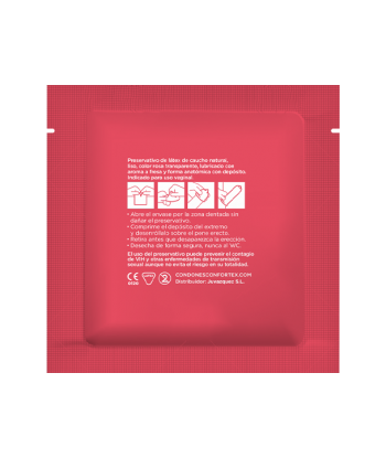 CONFORTEX - PRESERVATIVOS FRESA CAJA 144 UDS