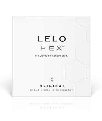 LELO - HEX PRESERVATIVO CAJA 3 UDS