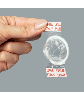 UNIQ - PULL PRESERVATIVOS CON TIRAS SIN LÁTEX 3 UNIDADES