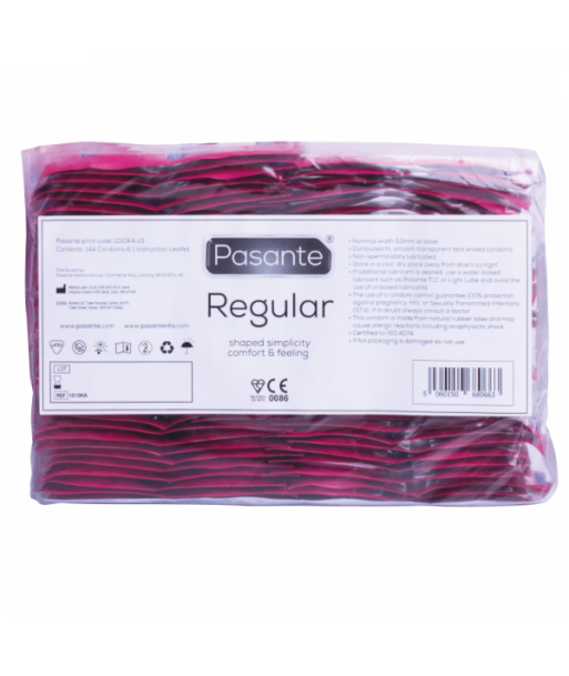 PASANTE - CONDOM GAMA REGULAR 144 UNIDADES PASANTE - CONDOM GAMA REGULAR 144 UNIDADES