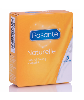 PASANTE - CONDOM GAMA NATURELLE 3 UNIDADES