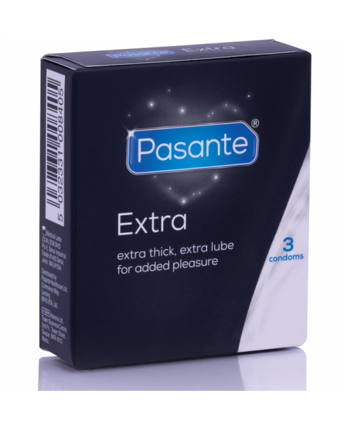 PASANTE - EXTRA PRESERVATIVO EXTRA GRUESOS 3 UNIDADES