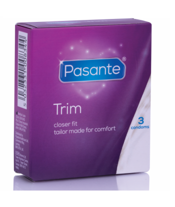 PASANTE - PRESERVATIVOS TRIM MS DELGADO 3 UNIDADES