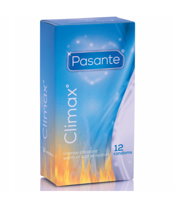 PASANTE - CLIMAX 6 EFECTO CALOR 6 EFECTO FRIO - 12UNIDADES