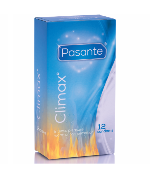 PASANTE - CLIMAX 6 EFECTO CALOR 6 EFECTO FRIO - 12UNIDADES