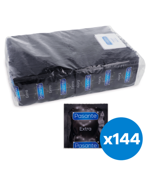 PASANTE - EXTRA PRESERVATIVO EXTRA GRUESOS 144 UNIDADES