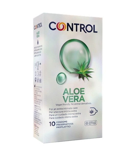 CONTROL - PRESERVATIVOS CON ALOE VERA 10 UNIDADES CONTROL - PRESERVATIVOS CON ALOE VERA 10 UNIDADES