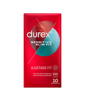 DUREX - SENSITIVO SLIM FIT 10 UNIDADES
