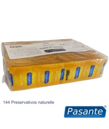 PASANTE - PRESERVATIVOS NATURELLE BOLSA 144 UNIDADES
