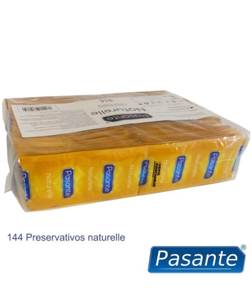PASANTE - PRESERVATIVOS NATURELLE BOLSA 144 UNIDADES PASANTE - PRESERVATIVOS NATURELLE BOLSA 144 UNIDADES