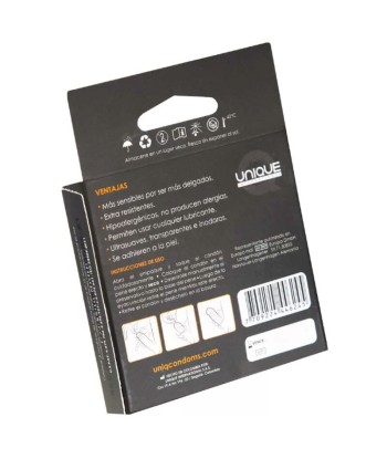UNIQ - CLASSIC PRESERVATIVOS SIN LATEX 3 UNIDADES