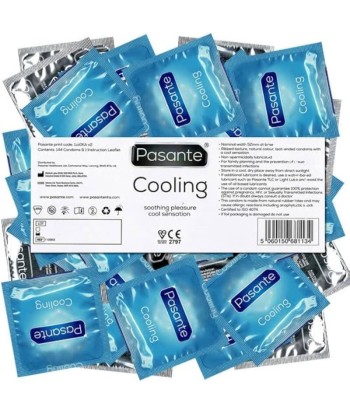 PASANTE - PRESERVATIVO EFECTO FRIO BOLSA 144 UNIDADES