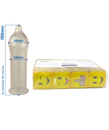 PASANTE - PRESERVATIVO SMILEY BOLSA 144 UNIDADES