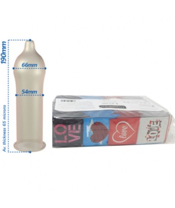 PASANTE - PRESERVATIVO LOVE BOLSA 144 UNIDADES