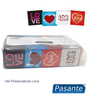 PASANTE - PRESERVATIVO LOVE BOLSA 144 UNIDADES
