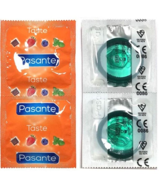 PASANTE - PRESERVATIVO SABOR MENTA BOLSA 144 UNIDADES
