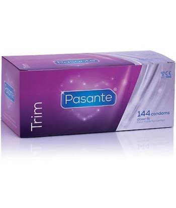 PASANTE - PRESERVATIVO TRIM AJUSTADO CAJA 144 UNIDADES