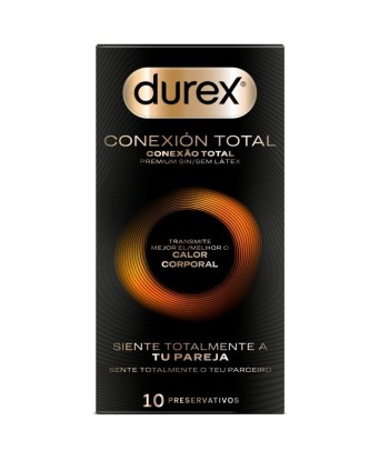 DUREX - CONEXIÓN TOTAL ULTRA FINO PLUS SIN LÁTEX 10 UNIDADES