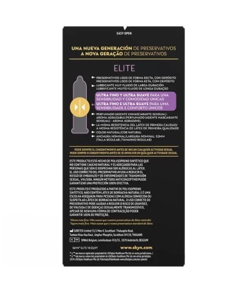 SKYN - PRESERVATIVO ELITE ULTRAFINO 10 UNIDADES