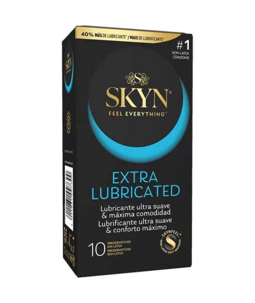 SKYN - PRESERVATIVO EXTRA LUBRICADO 10 UNIDADES SKYN - PRESERVATIVO EXTRA LUBRICADO 10 UNIDADES