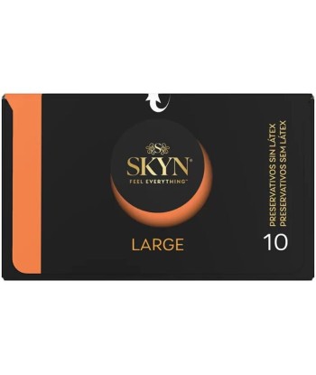 SKYN - PRESERVATIVO LARGE AJUSTE EXTRA 10 UNIDADES